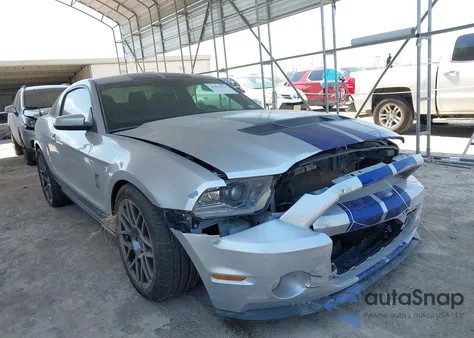 2012 Ford Shelby Gt500 z USA, uszkodzony, nr VIN 1ZVBP8JS3C5232146